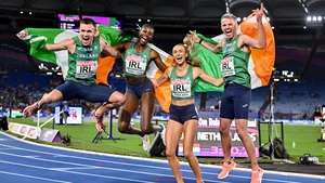 Mixed 4x400m relay team swoop home for European gold