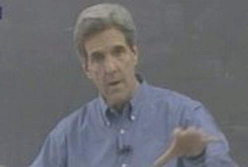 John Kerry - Pledge to fight terrorism