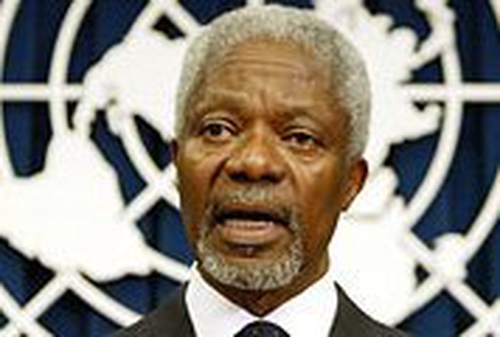 Kofi Annan - UN in positive Iraq role