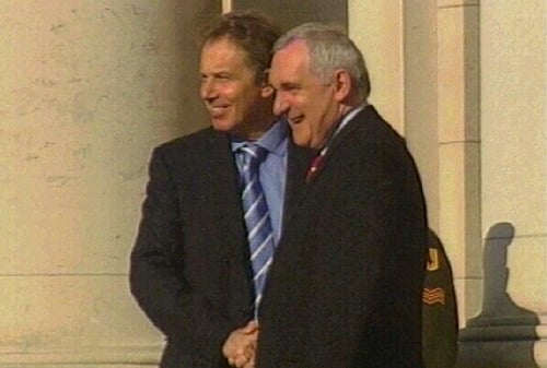 Tony Blair and Bertie Ahern - North discussions due
