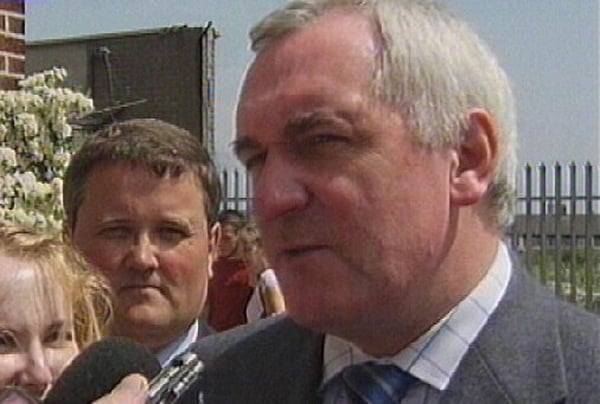 Bertie Ahern - Events an expression of pride