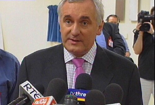 Bertie Ahern - Disability strategy published