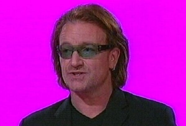 Bono - Letter to Taoiseach over aid funding