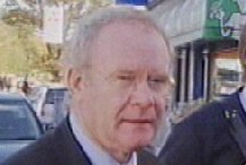 Martin McGuinness - Insists peace process is working