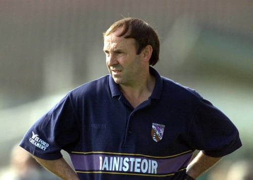 Wexford hurling manager Seamus Murphy