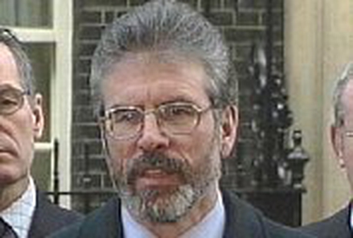 Gerry Adams - Comments on appeal to IRA