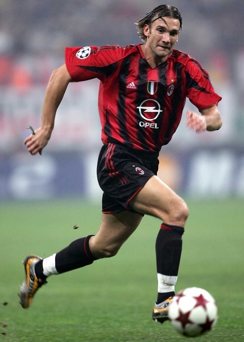 Andriy Shevchenko fired AC Milan to their first Serie A crown in five years last season