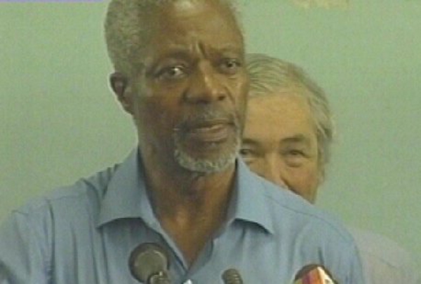 Kofi Annan - To visit Niger