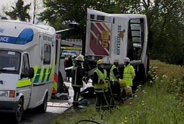 Co Meath - School bus in serious crash