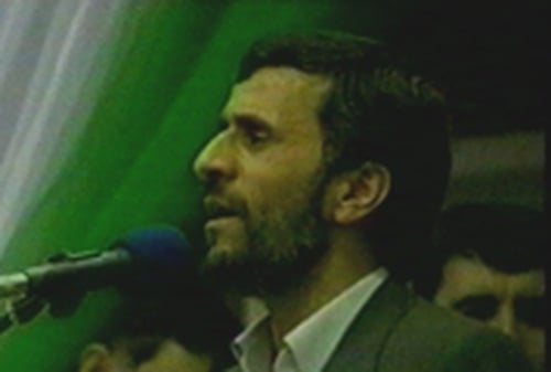 Iran - Mahmoud Ahmadinejad wins presidency