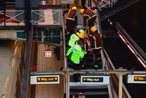 London - Bid to recover trapped bodies