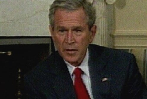 George W Bush - Call to NI leaders