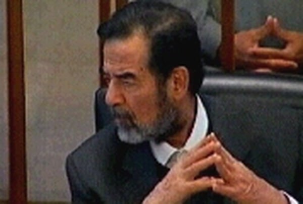 Saddam Hussein - Trial resumes