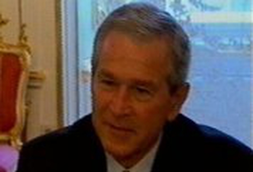 George W Bush - To meet Chinese &amp; Russian leaders tomorrow