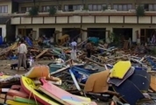 Where was the java tsunami