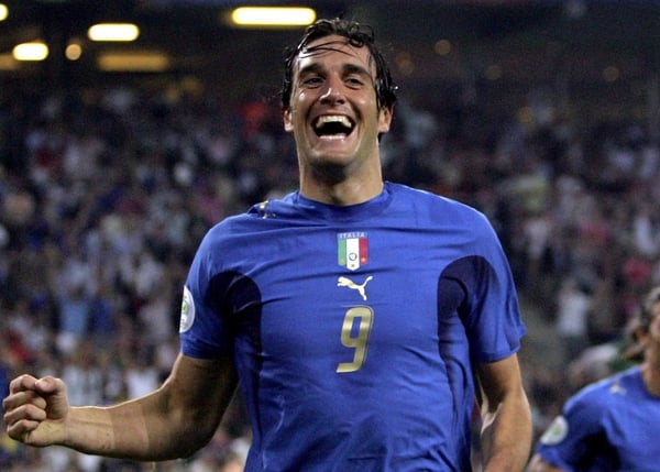 Toni won the World Cup with Italy in 2006