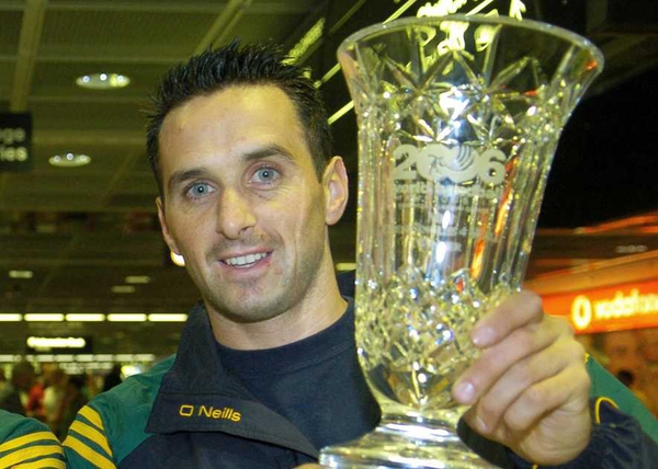 Cavan footballer and world champion handballer Paul Brady