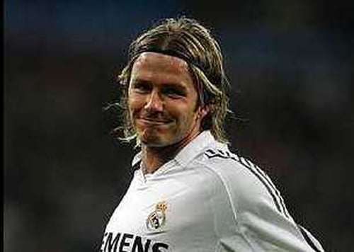 David Beckham will leave Real Madrid in the summer when his curretn contract finishes