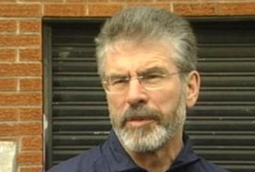 Gerry Adams - Republicans oppose criminality