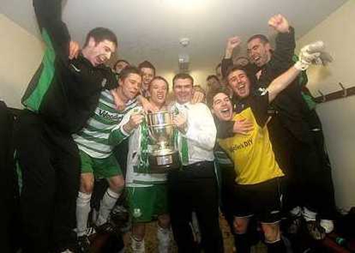 Shamrock Rovers are back in the top flight of Irish football