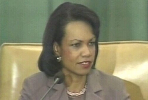 Condoleezza Rice - Met Walid Muallem
