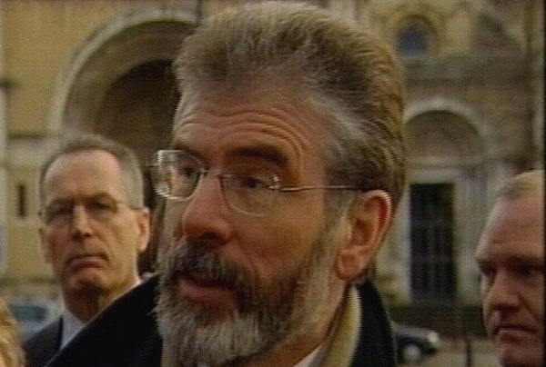 Gerry Adams - 'Upfront' discussions with Orde