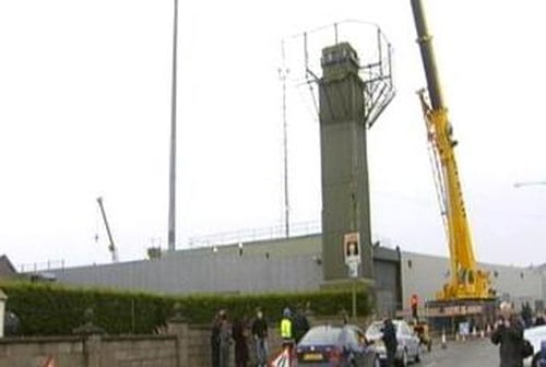 Crossmaglen - Watchtower being dismantled