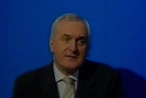 Bertie Ahern - 'Watershed for Ireland's children'
