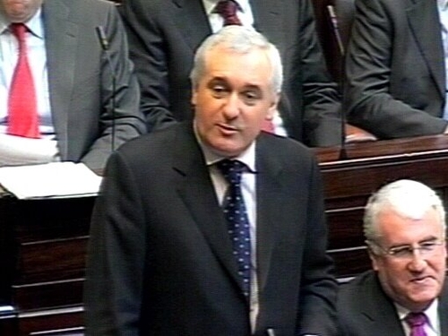 Bertie Ahern - Council did not spend money