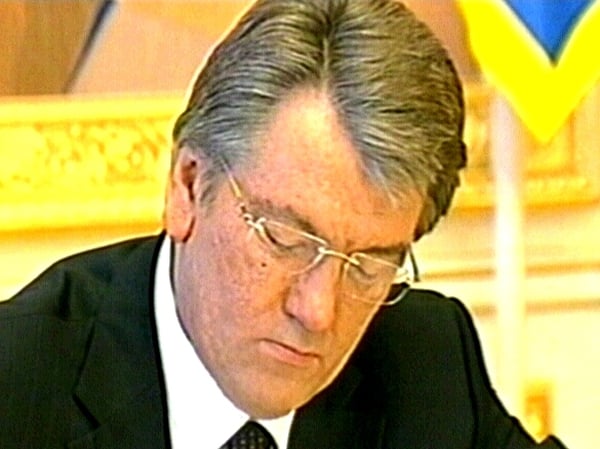Viktor Yushchenko - Inconclusive weekend talks