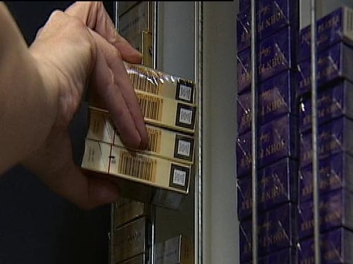 Cigarettes - Included in ban on tobacco advertising in shops