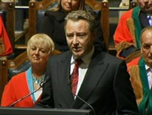 Michael Flatley - Awarded Freedom of the City of Cork
