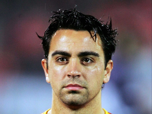Xavi has spent his whole career at Barca