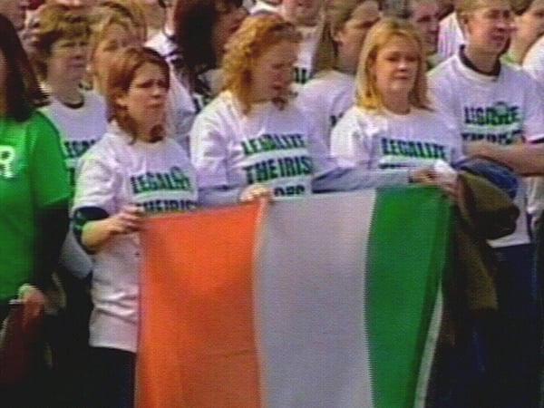 Irish immigrants - Group calling for help in their efforts