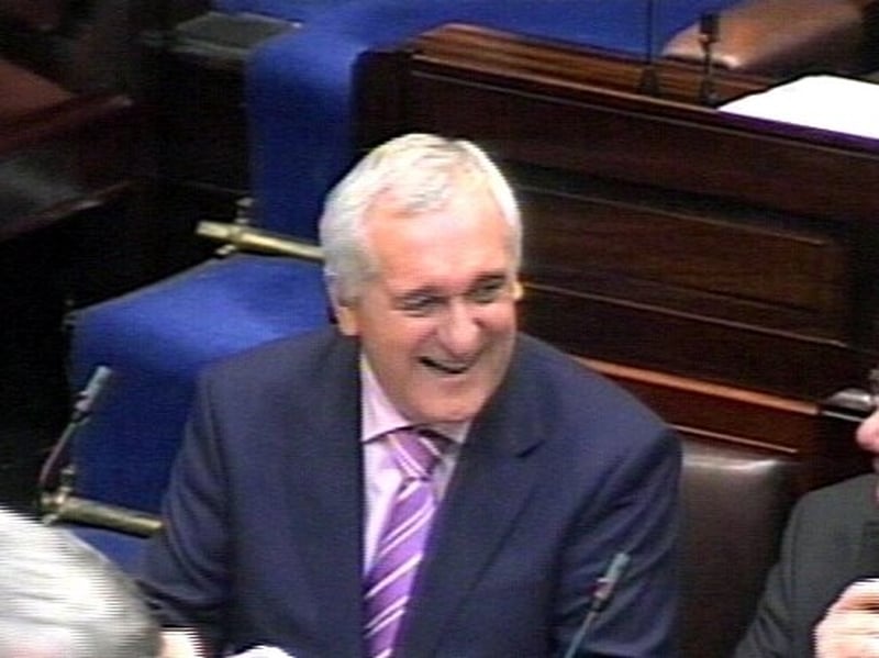 Bertie Ahern - Elected for third term