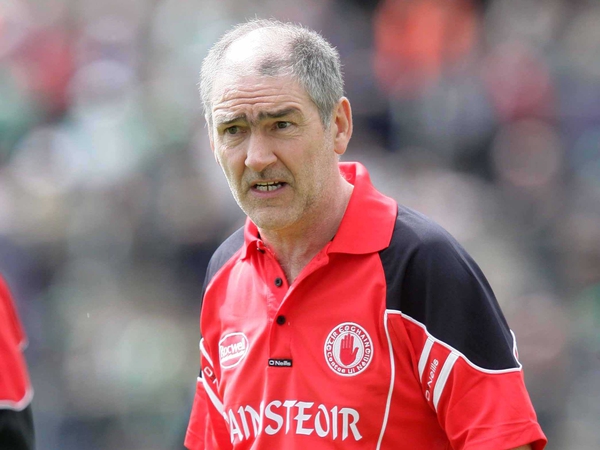 Mickey Harte saw his Tyrone side win their first Ulster SFC title since 2003 yesterday