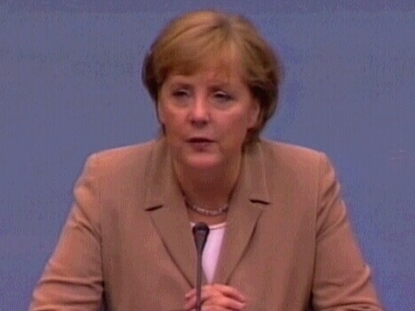 Angela Merkel - Agrees diplomatic strategy