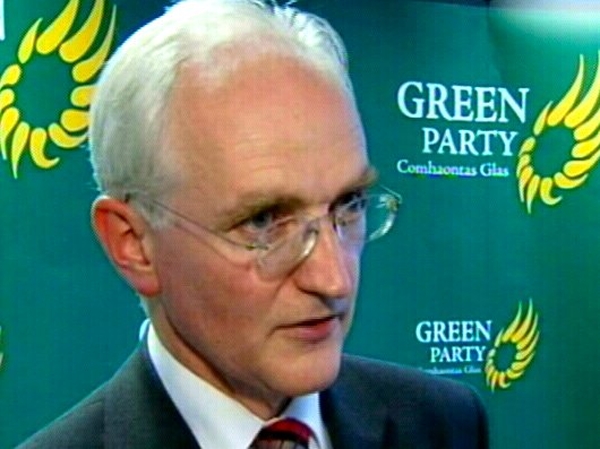 John Gormley - Won two-thirds of the vote to become leader