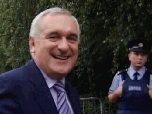 Bertie Ahern - Tribunal started to look at his finances two years ago