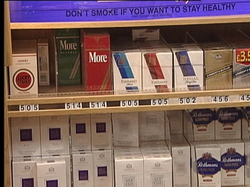 Cigarettes - Packets to carry warnings in Irish