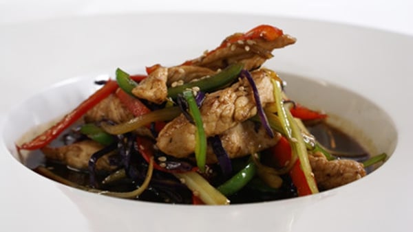 Excusing the pun, this dish is simply magical. Keith Barry shows you a tasty alternative to a chicken stir fry, which is quick and easy to prepare.