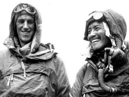 Hillary &amp; Norgay - Conquered Everest in 1953