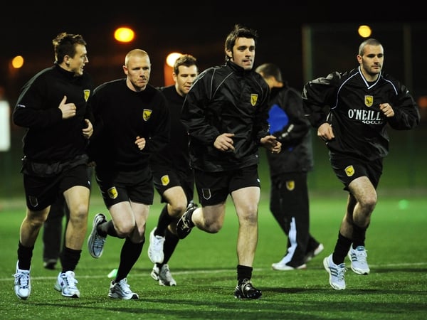 Sporting Fingal's players are put through their paces
