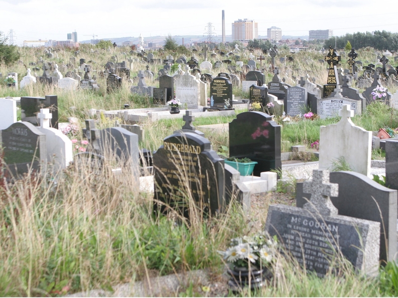 New Belfast graves follow clean up