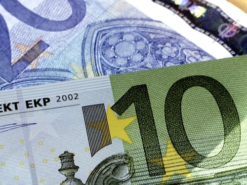 Euro - UK data sends sterling lower