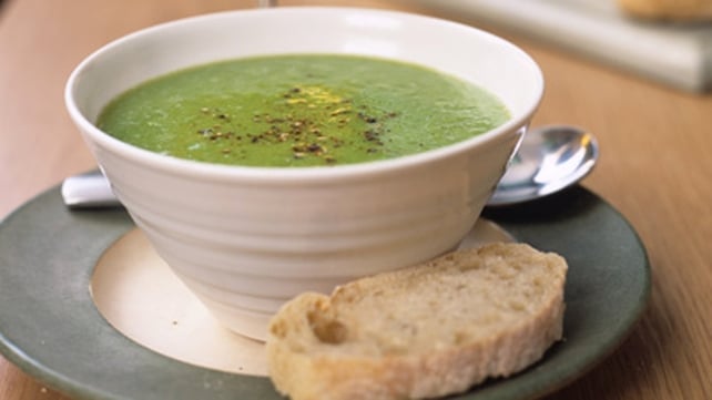 Pea soup inspired by The Witches