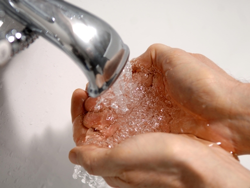 Hand washing - Can help to reduce stomach bug cases