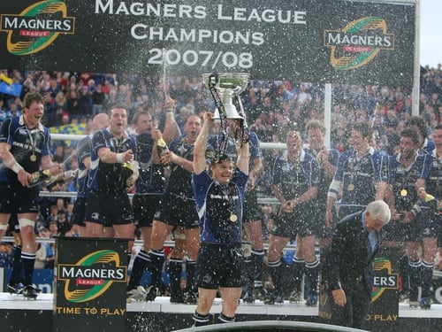 Magners League champions Leinster are the fourth best supported team in Europe