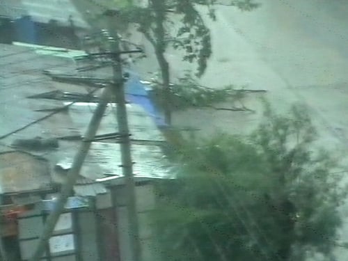 Burma - Hit by cyclone