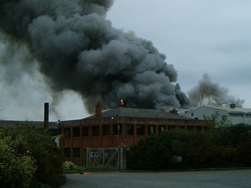 Major fire at Kildare meat factory
